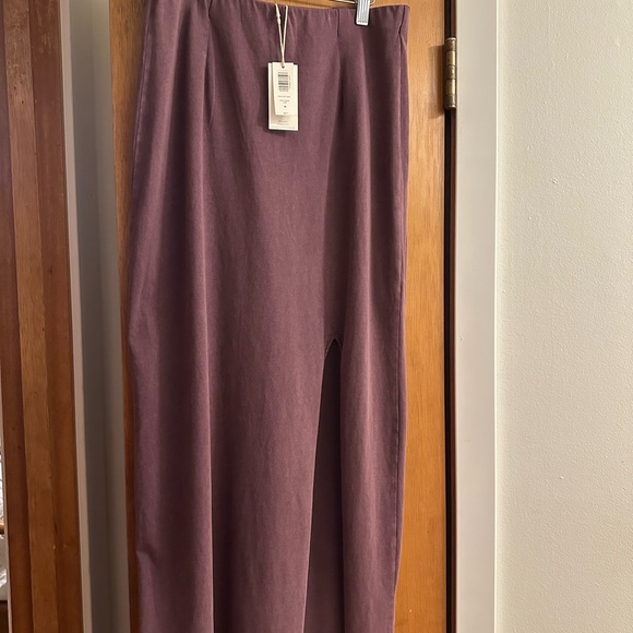 NWT Z Supply Shilo Knit Skirt – Cocoa Berry (Size M) - Picture 3 of 5